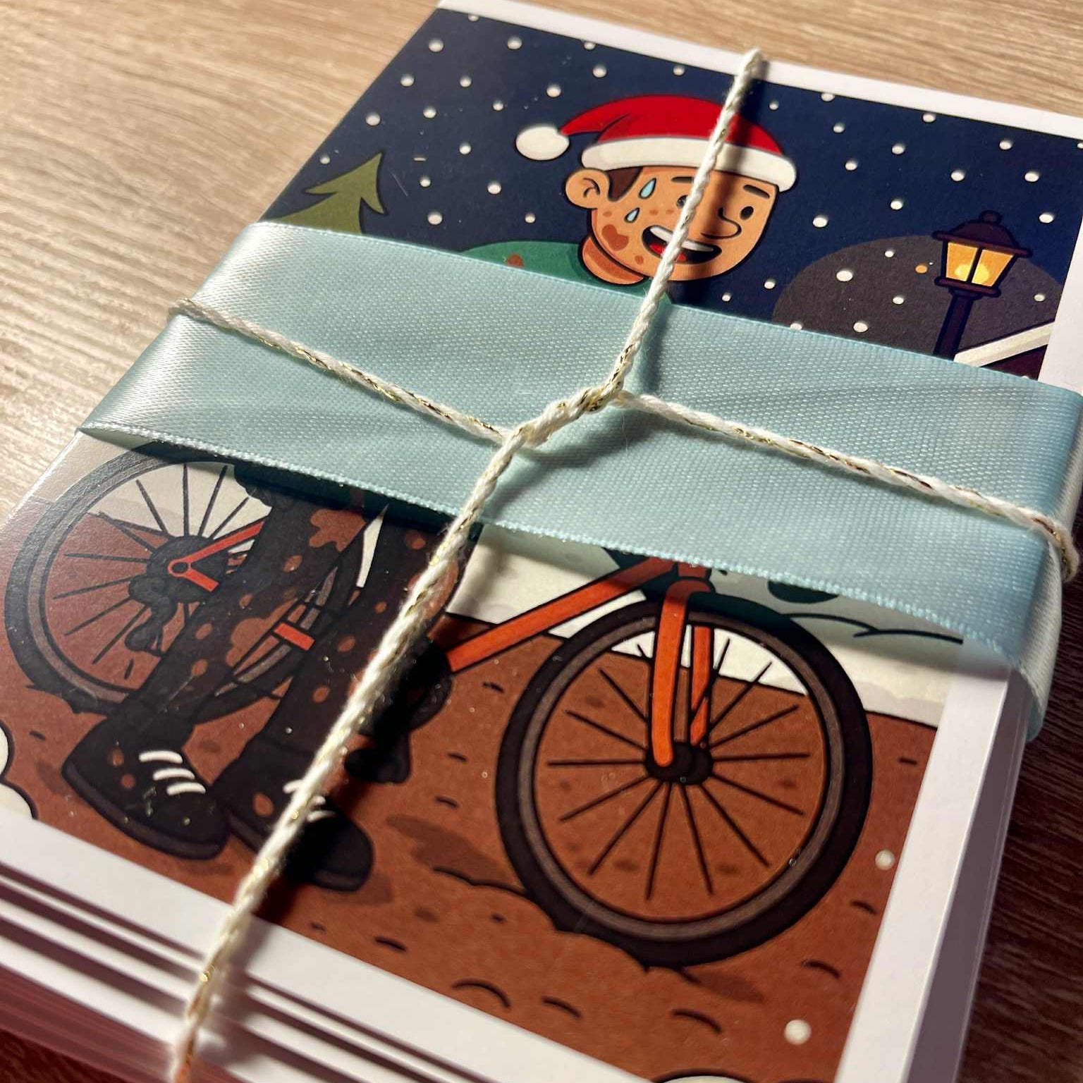 Set ON - kolesarske voščilnice