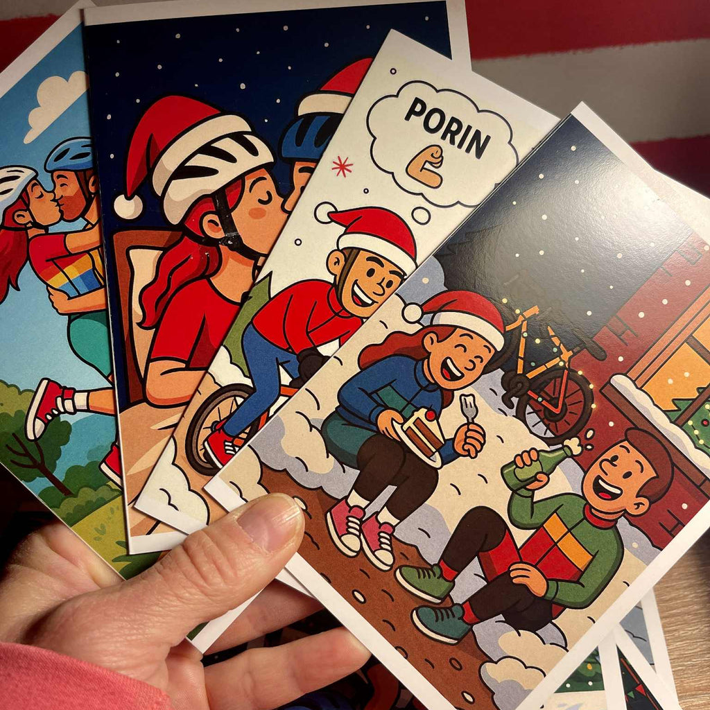 Set PAR - kolesarske voščilnice