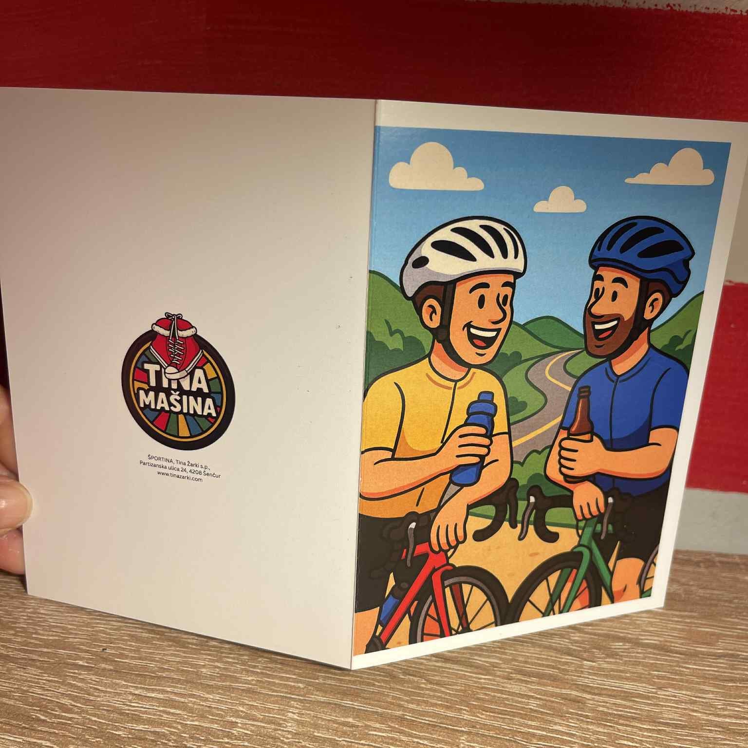 Set ON - kolesarske voščilnice