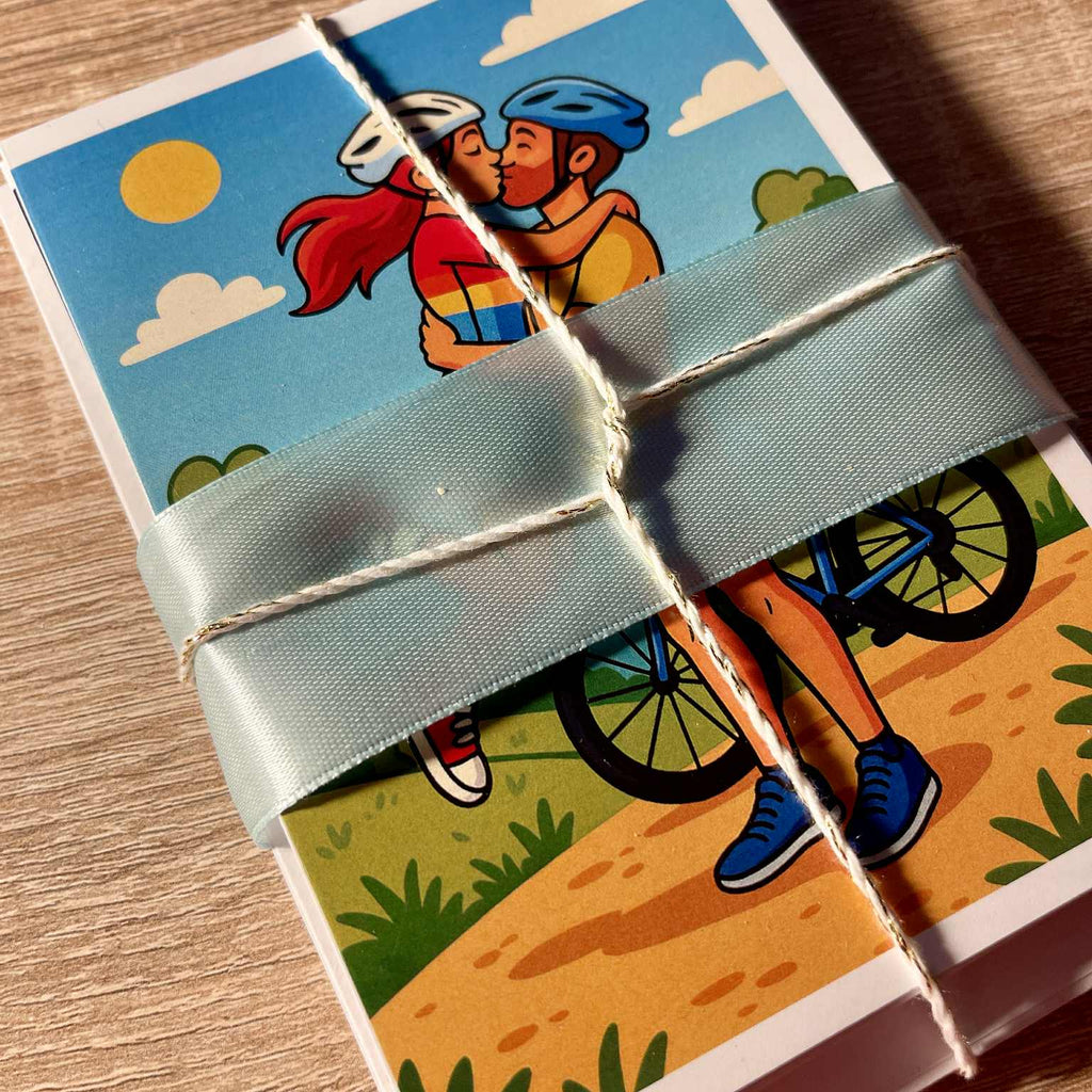 Set PAR - kolesarske voščilnice