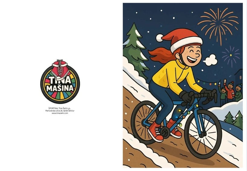 Set ONA - kolesarske voščilnice